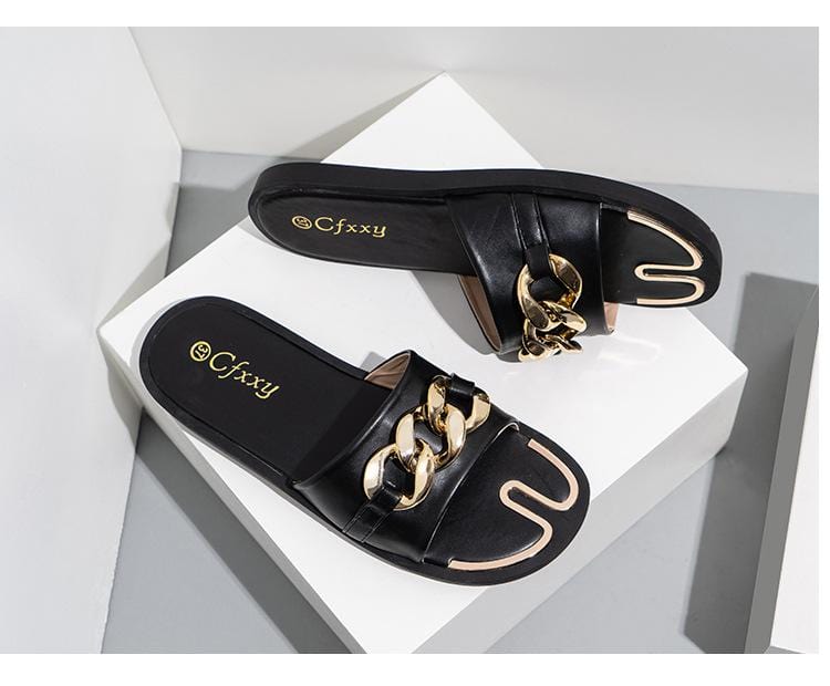 Thick Bottom Versatile Flat Sandals Newgew
