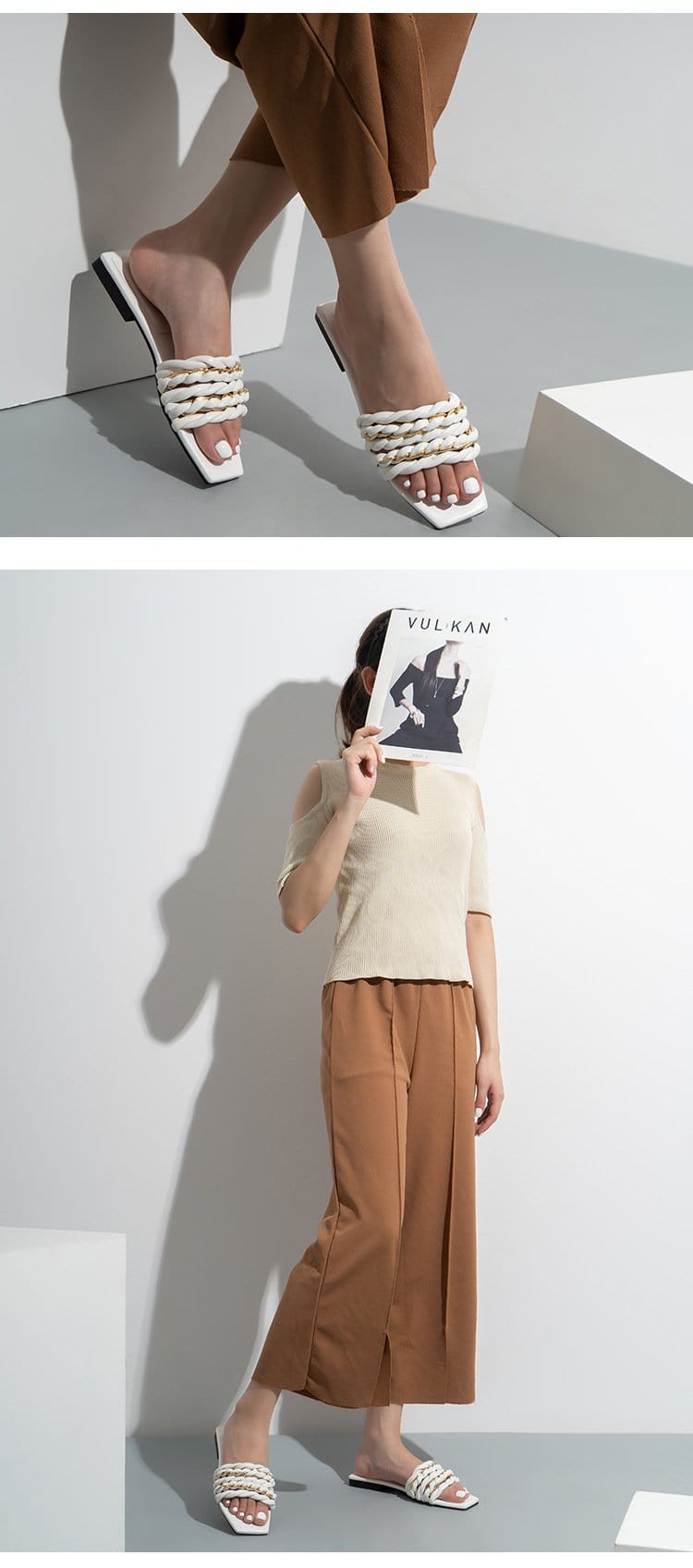 Weave Versatile Flat Sandals Newgew