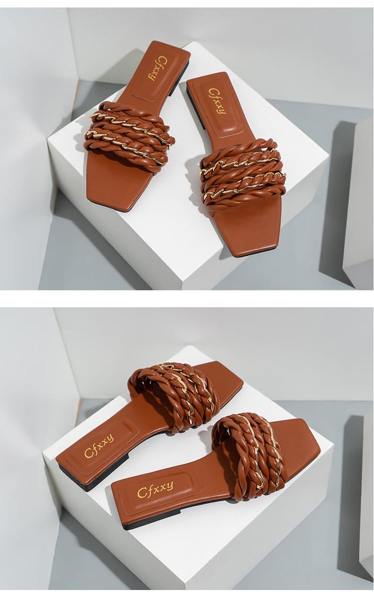 Weave Versatile Flat Sandals Newgew