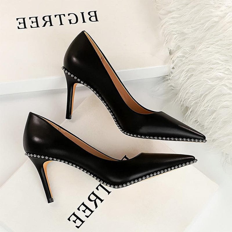 High heel Shallow Mouth High-heeled Shoes Newgew