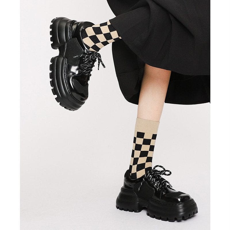 Party Square Head Loafers Newgew-AL