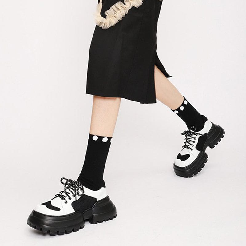 Party Square Head Loafers Newgew-AL
