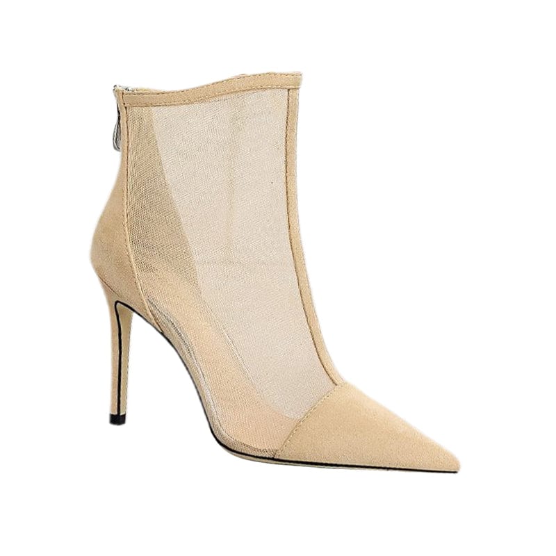 Perspective hollow short boots Newgew-AL