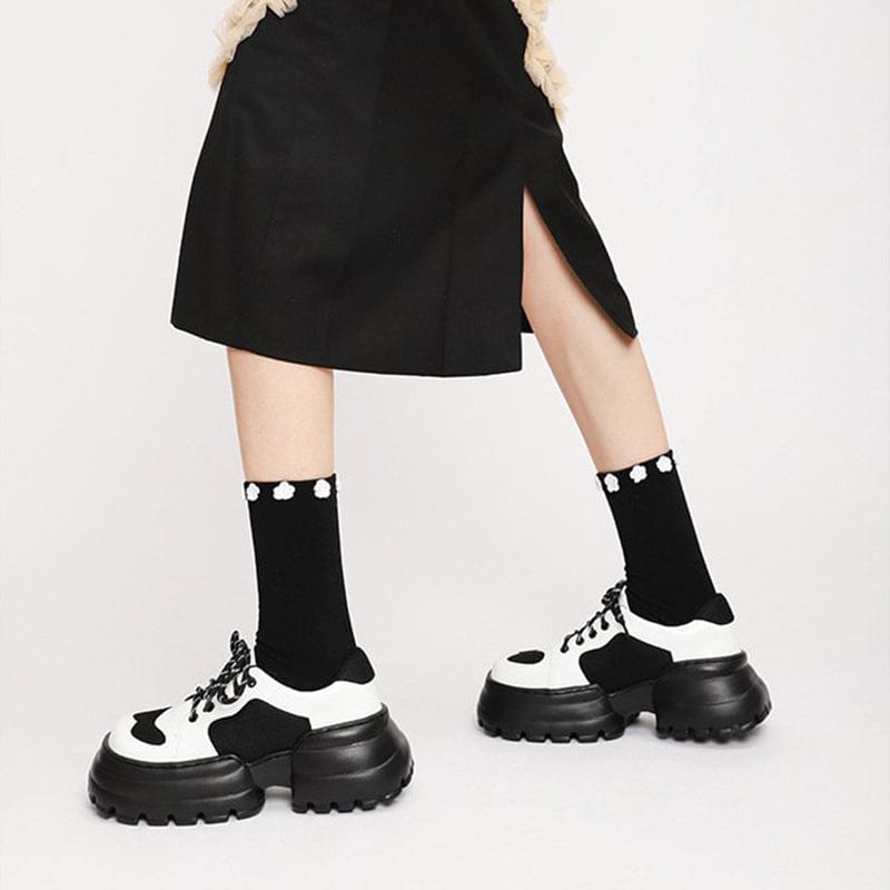 Party Square Head Loafers Newgew-AL