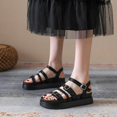 Strappy Platform  Sandals Newgew