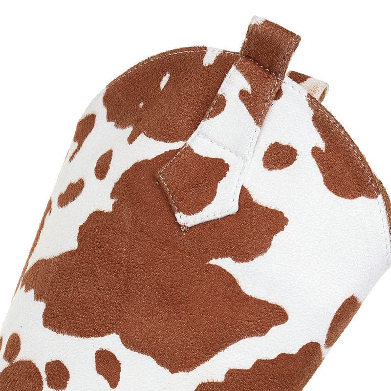 Cool Cow Print Cowboy Boots(Pre-Order) Newgew