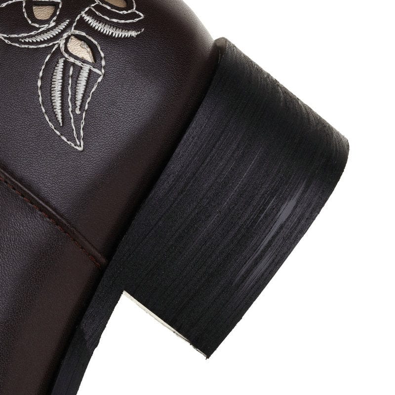 Western Rhinestone Tall Boots(Pre-Order) Newgew