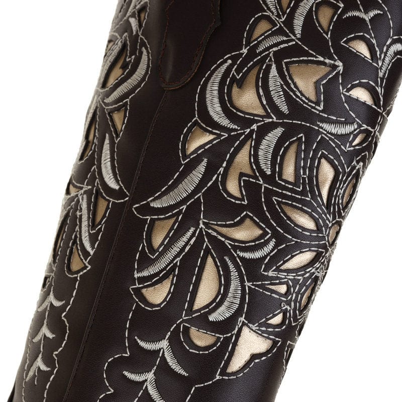 Western Rhinestone Tall Boots(Pre-Order) Newgew