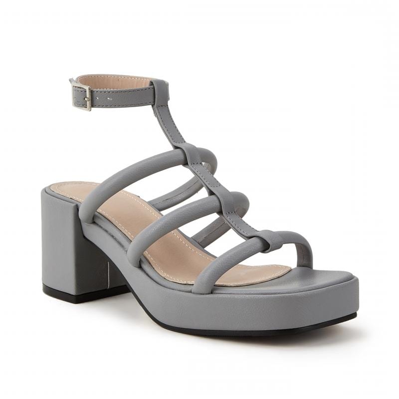 Newbella	Chunky Heeled Gladiator Sandals Newgew