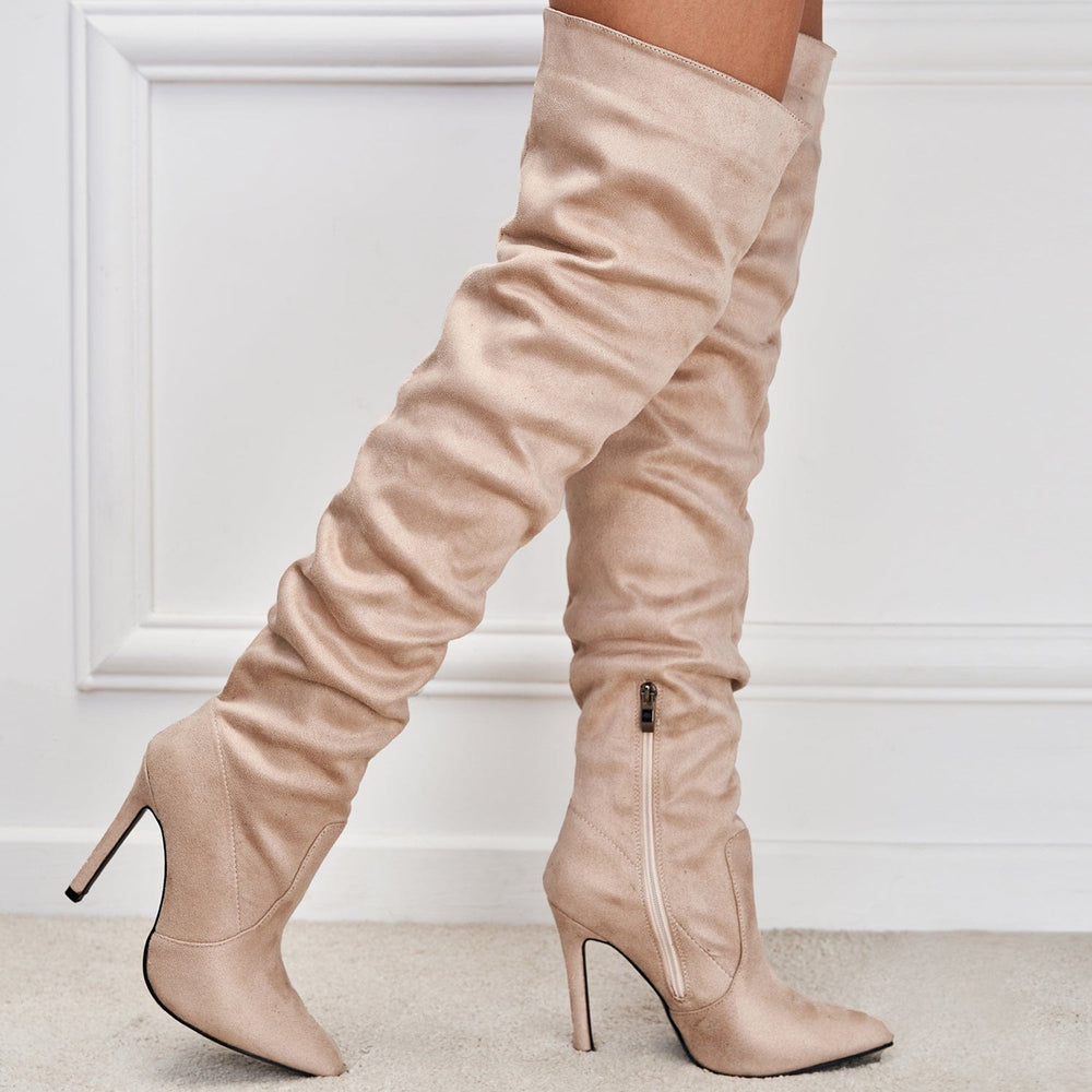 Thight High Boots Heel Boots Newgew