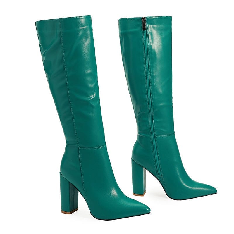 Brightness Heeled Boots Newgew