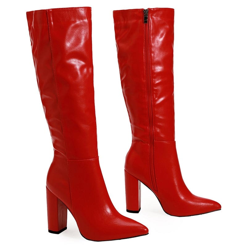 Brightness Heeled Boots Newgew