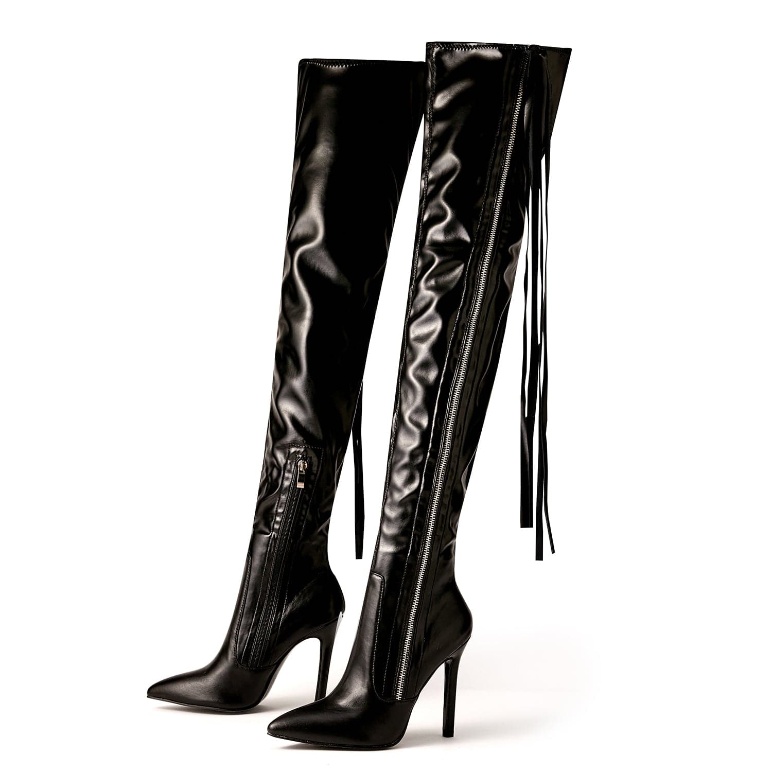 Over Knee Heeled Boots Newgew