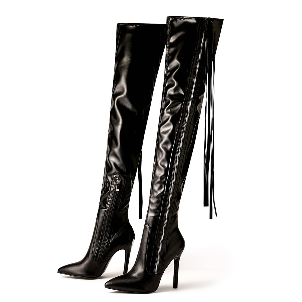 Over Knee Heeled Boots Newgew