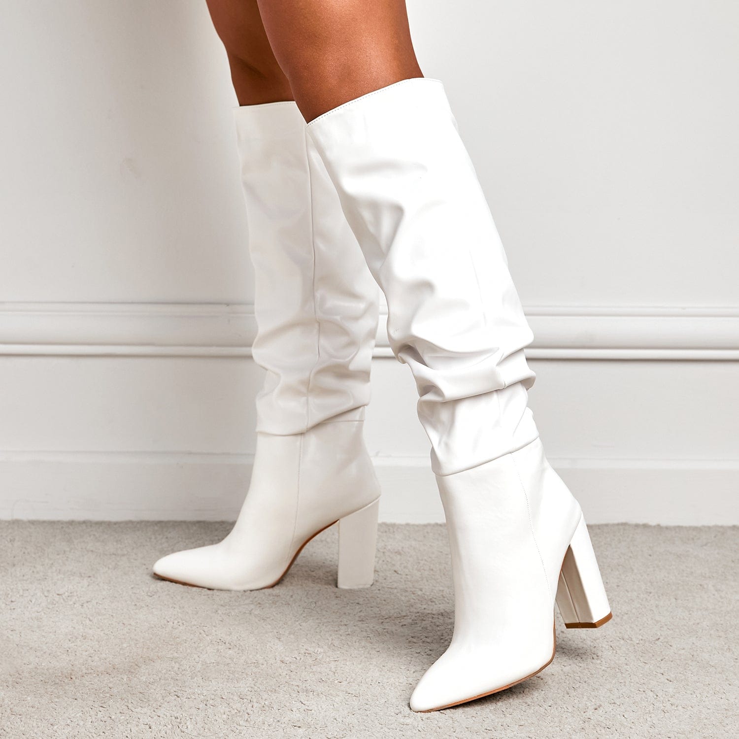 Point Toe Heeled Boots Newgew