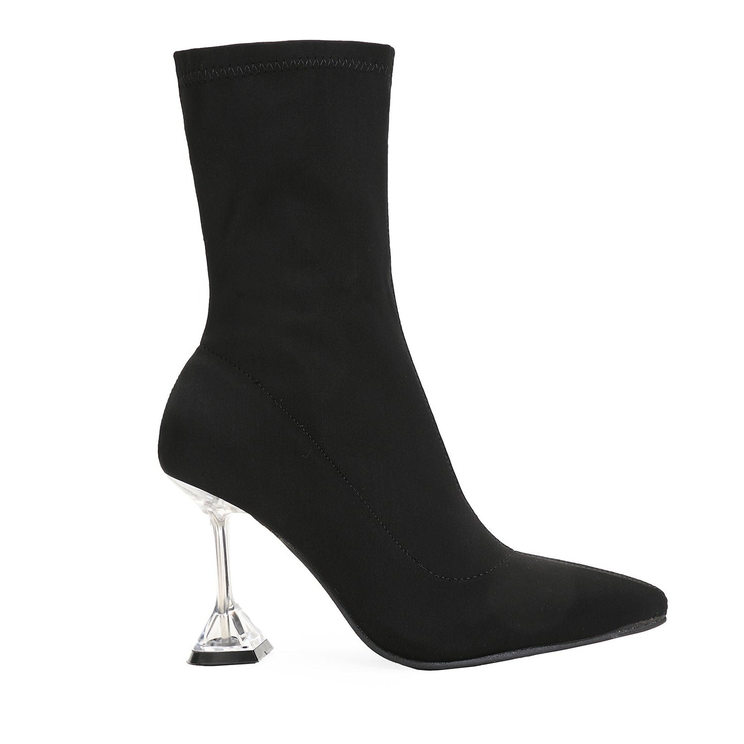 Point Toe Heeled Classic Boots Newgew