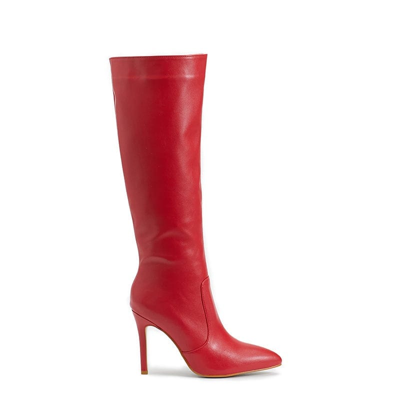 Point Toe Side Zip Boots Newgew
