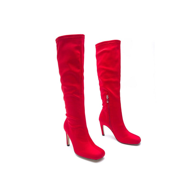 Square Heeled Boots Newgew-fb