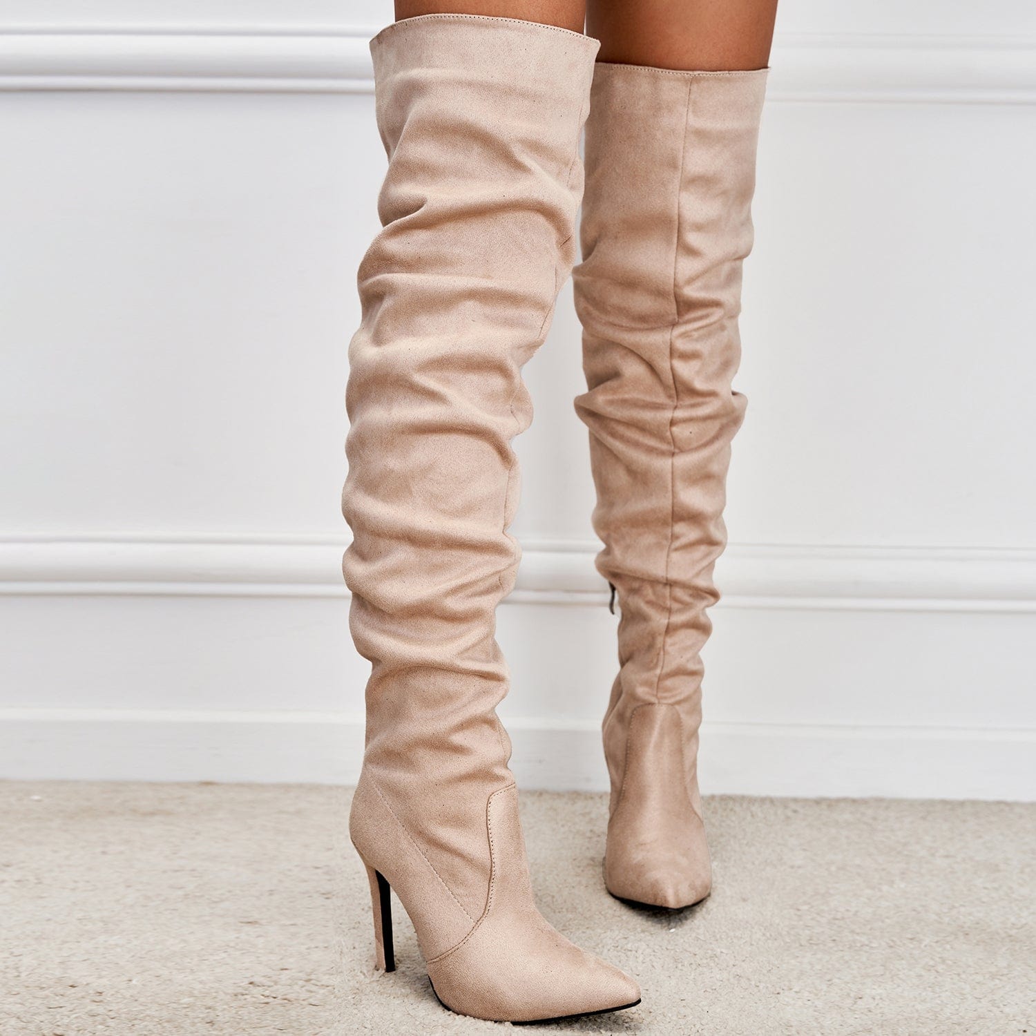 Thight High Boots Heel Boots Newgew