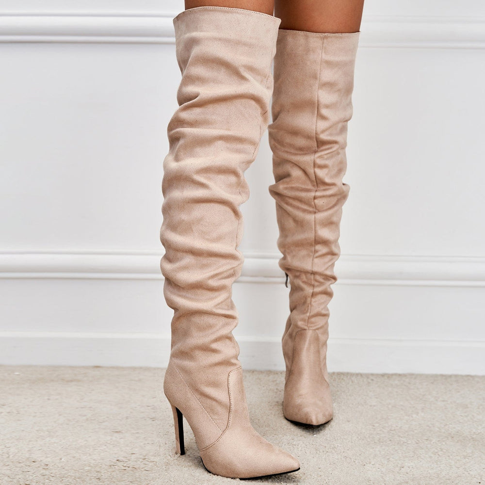 Thight High Boots Heel Boots Newgew