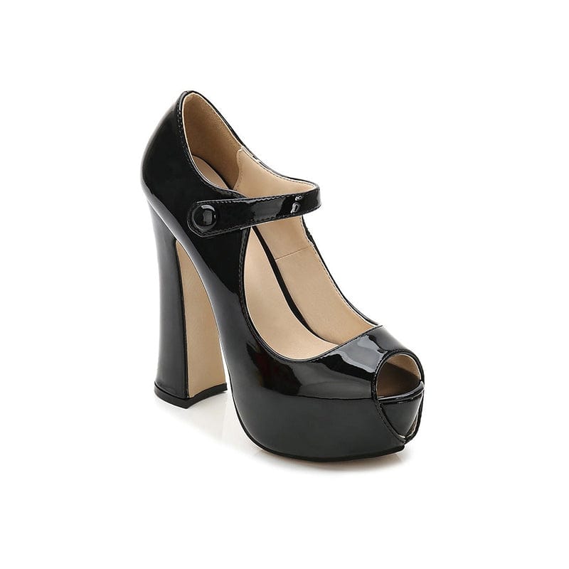 Platform Heel Pumps Newgew