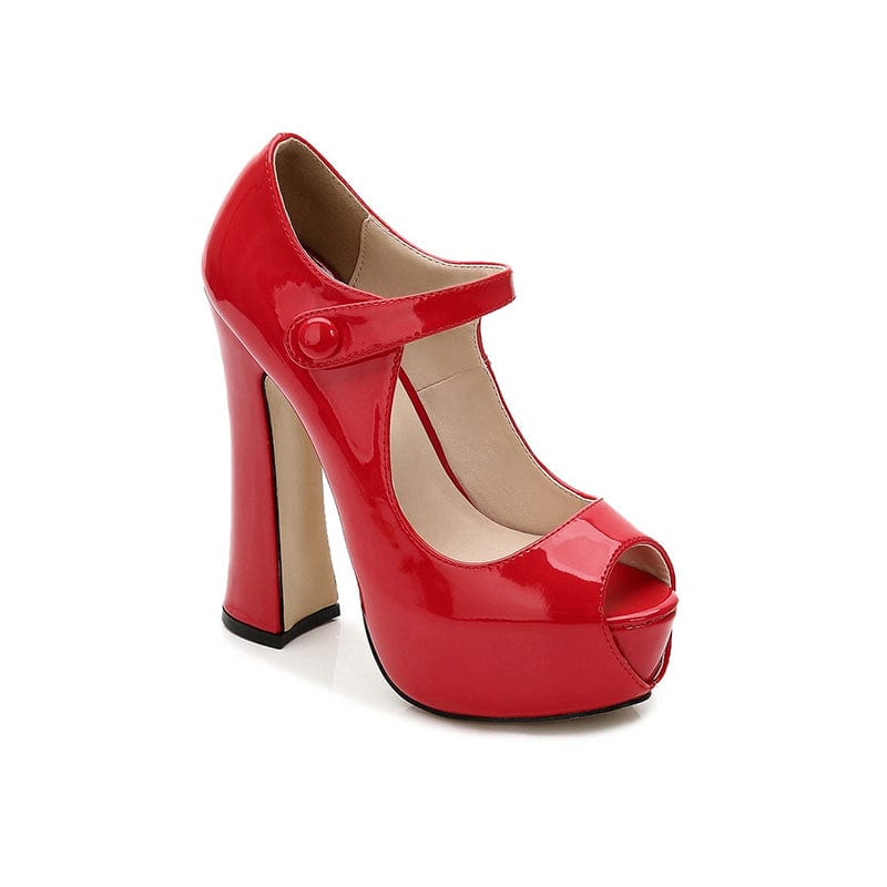 Platform Heel Pumps Newgew