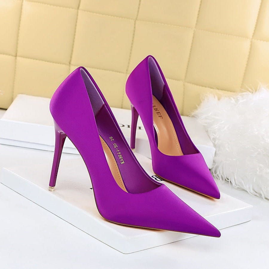 Point Toe Heel Pumps Newgew