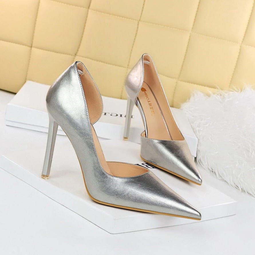 Point Toe Heel Pumps Newgew