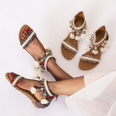 Ankle Strappy Wedge Sandals Newgew