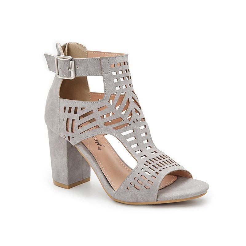 Peep Toe Heeled Sandals Newgew