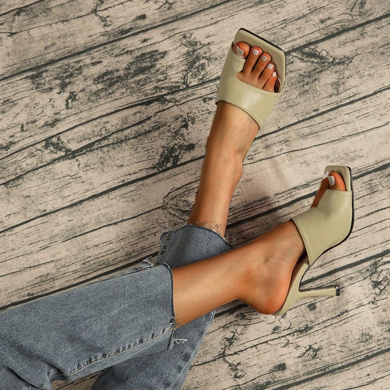 Open-toe Heel Sandals Newgew