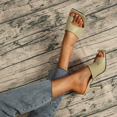 Open-toe Heel Sandals Newgew