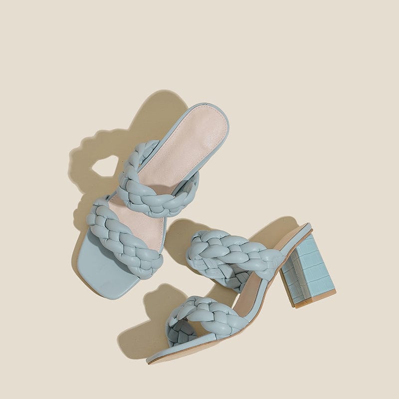 Block Heeled Sandals Newgew