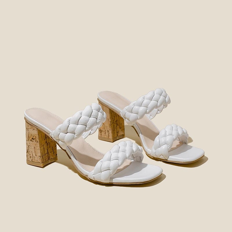 Block Heeled Sandals Newgew