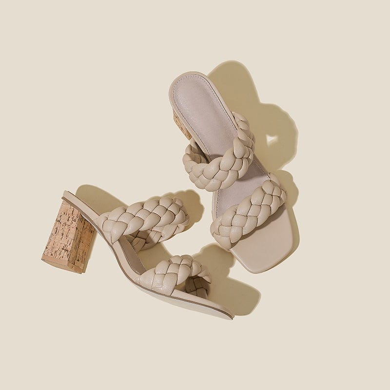 Block Heeled Sandals Newgew
