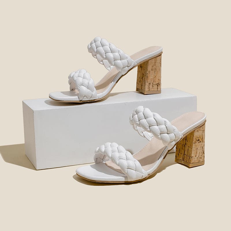 Block Heeled Sandals Newgew