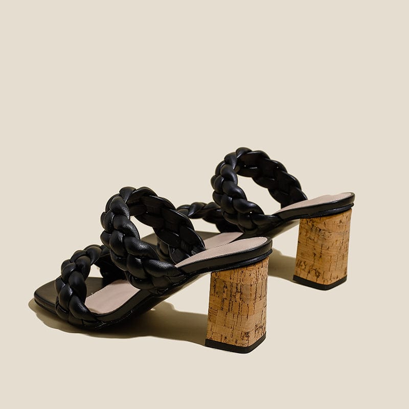 Block Heeled Sandals Newgew
