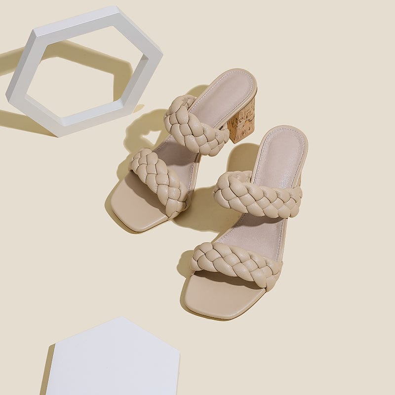 Block Heeled Sandals Newgew