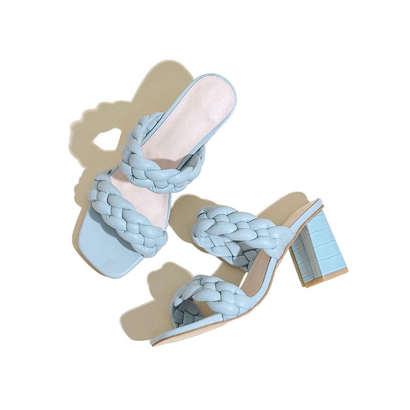 Block Heeled Sandals Newgew