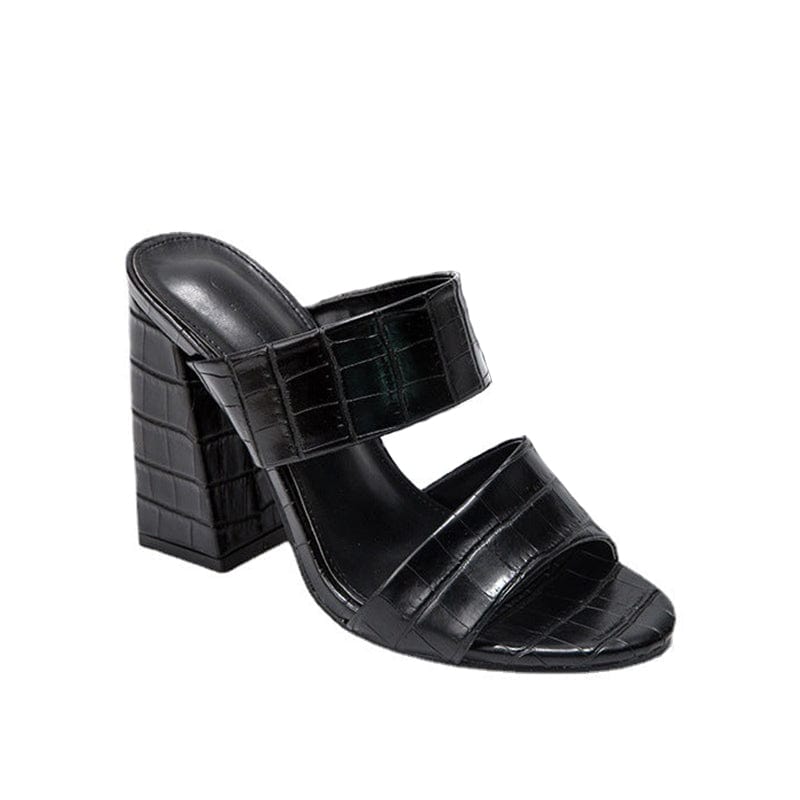 Block Heeled Sandals Newgew