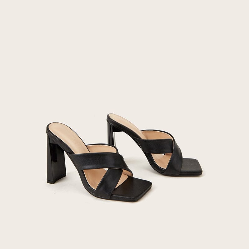 Block Heeled Sandals Newgew