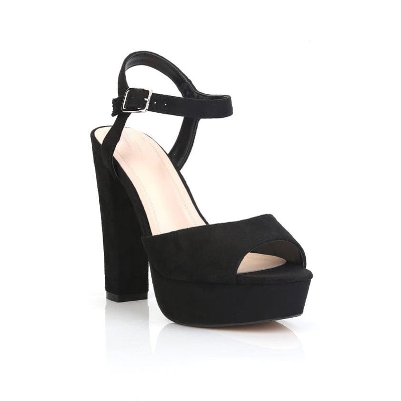 Block Heeled Sandals Newgew