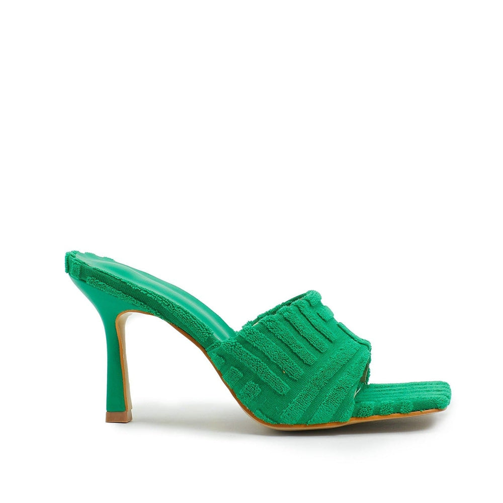 Minimalist Heeled Mule Sandals Newgew