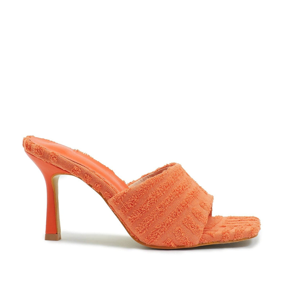 Minimalist Heeled Mule Sandals Newgew