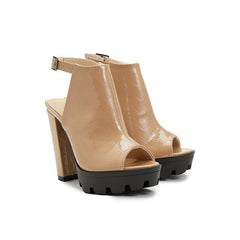 Open-toe Heel Sandals Newgew