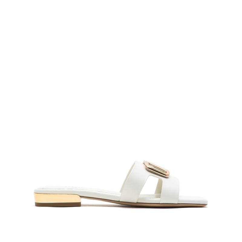 Joy&Peace Buckle Ditel Strap Flat Sandals Newgew