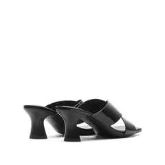 Joy&Peace Minimalist Cross Strap Heeled Sandals Newgew