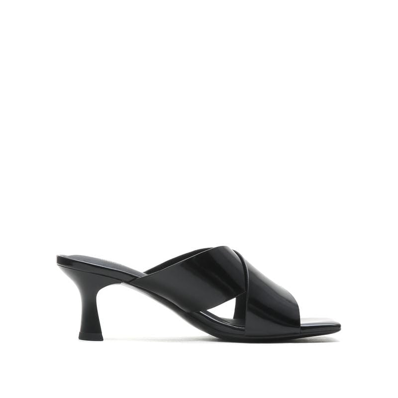 Joy&Peace Minimalist Cross Strap Heeled Sandals Newgew
