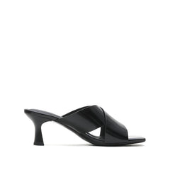 Joy&Peace Minimalist Cross Strap Heeled Sandals Newgew