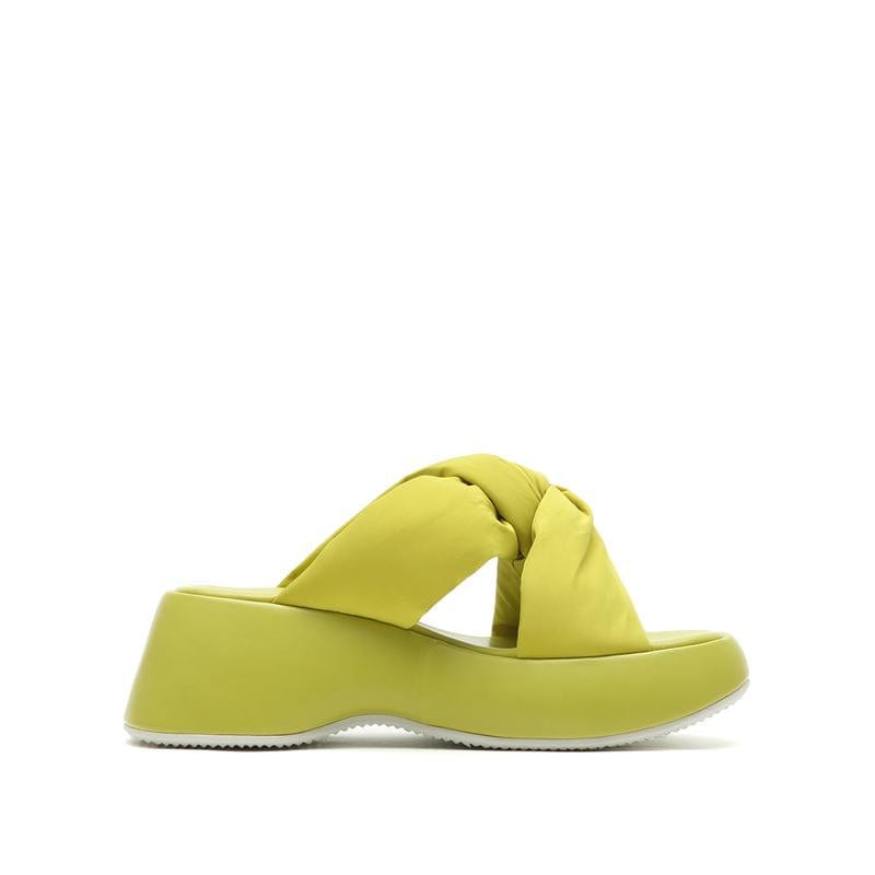 Joy&Peace Minimalist Cross Strap Wedge Sandals Newgew